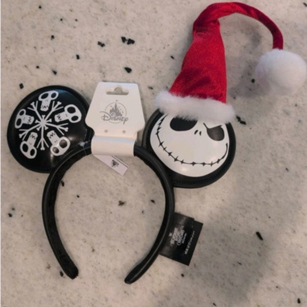 Disney Parks Nightmare Before
Christmas Jack with Santa Hat
Reversible Ears